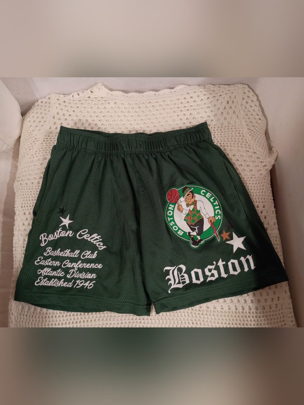 RARE Vintage NBA Boston Celtics Basketball Shorts! 💎